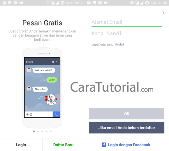 Login or Sign Up LINE for Android Login or Sign Up LINE for Android