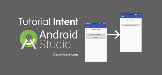 Tutorial Intent Android Studio Perintah Untuk Pindah Ke Activity Lain