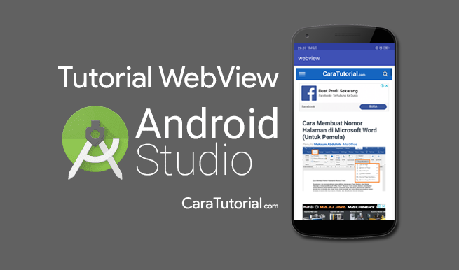 Tutorial Membuat Aplikasi Web di WebView Android Studio Tutorial Membuat Aplikasi Web di WebView Android Studio