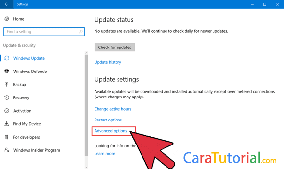 Settings Update & Security Windows 10 Settings Update & Security Windows 10