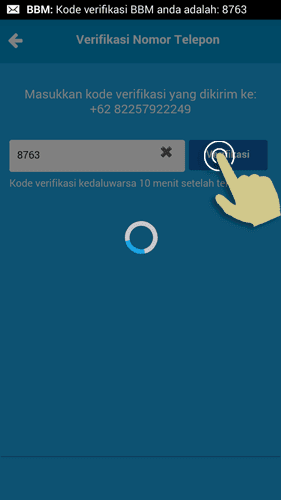 Verifikasi Nomor Telepon Akun BBM Verifikasi Nomor Telepon Akun BBM