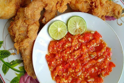 Resep & Cara Membuat Ayam Kentucky + Sambal Korek