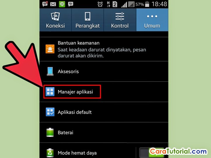 Manager Aplikasi Android