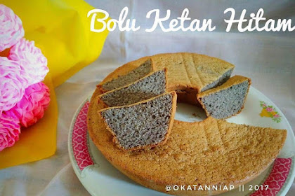 Resep & Cara Membuat Kue Bolu Ketan Hitam