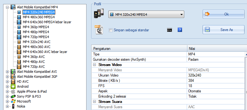 Cara Merubah Format Video dengan Format Factory