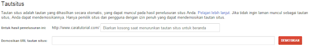 Mendapatkan Sitelinks (Tautsitus)