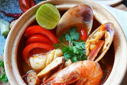 Inilah Resep Cara Membuat Tom Yam Seafood Enak & Lezat