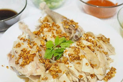 Resep & Cara Membuat Ayam Pek Cam Kee / Ayam Rebus