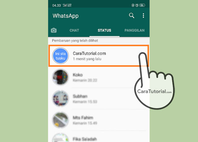 Cara Melihat Status WhatsApp Tanpa Diketahui Cara Melihat Status WhatsApp Tanpa Diketahui