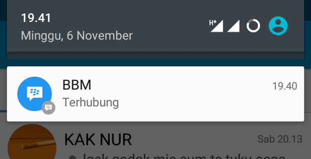 BBM Terhubung