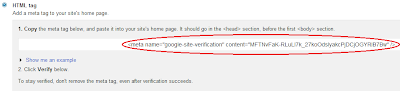 Mendaftarkan Blog ke Google Webmaster Tools