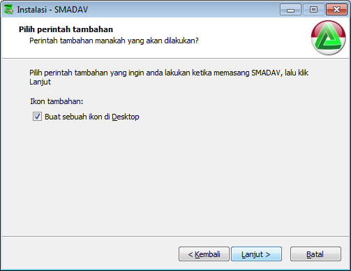 Buat desktop ikon smadav Buat desktop ikon smadav
