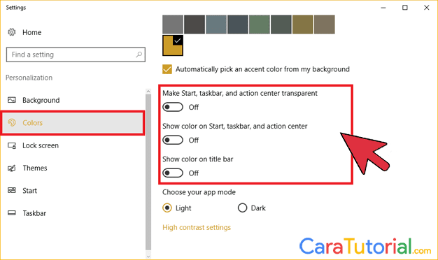 Disable Start, taskbar, and action center transparent Windows 10 Disable Start, taskbar, and action center transparent Windows 10