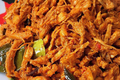 Resep Ayam Suwir / Shredded Chicken with spices