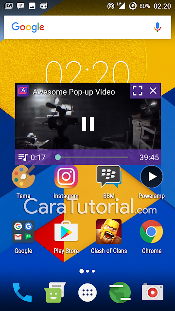 video youtube mengambang Android untuk multitask video youtube mengambang Android untuk multitask