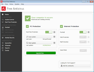 Avira Free Antivirus is Secure Avira Free Antivirus is Secure