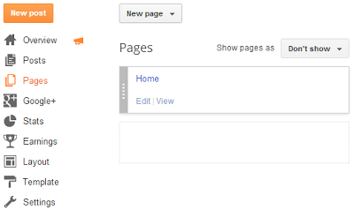 Membuat Sitemap / Daftar Isi Artikel di Halaman Blogger