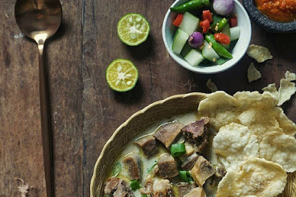 Inilah Resep Cara Membuat Soto Betawi Asli Lezat & Nikmat