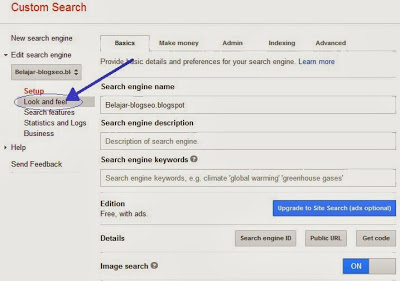 Membuat dan Pasang Google Custom Search Engine di blogger