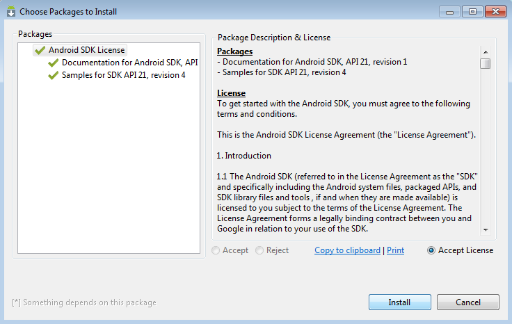 Install SDK Mnajer Android Studio | Caratutrorial.com