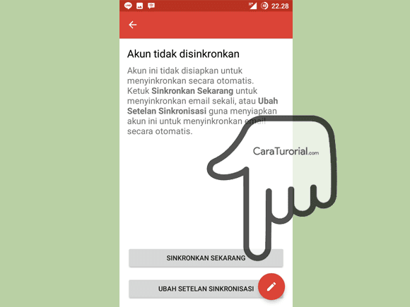 Sinkronisasi Akun Gmail Sinkronisasi Akun Gmail