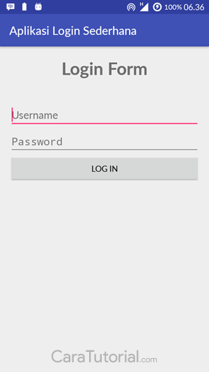 Demo Aplikasi Login Form Sederhana Android Studio Demo Aplikasi Login Form Sederhana Android Studio