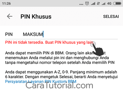pin khusus bbm sudah di pakai pin khusus bbm sudah di pakai