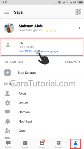 buat PIN kustom sekarang juga di BBM buat PIN kustom sekarang juga di BBM