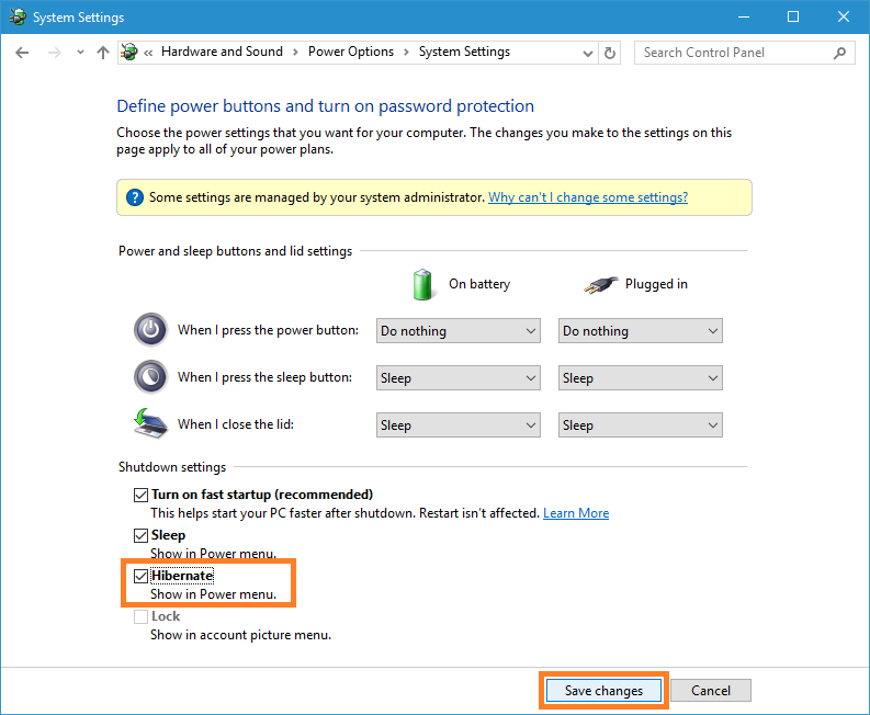 Cara Menampilkan Opsi Hibernate pada Power Menu Windows 10 Cara Menampilkan Opsi Hibernate pada Power Menu Windows 10