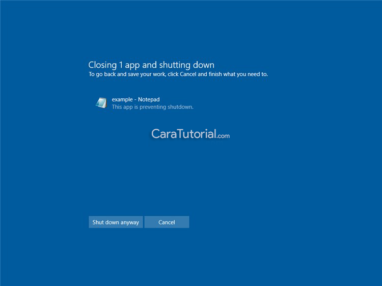 Cara Mengaktifkan AutoEndTasks saat Restart, Shut down, atau Sign out di Windows 10 Cara Mengaktifkan AutoEndTasks saat Restart, Shut down, atau Sign out di Windows 10