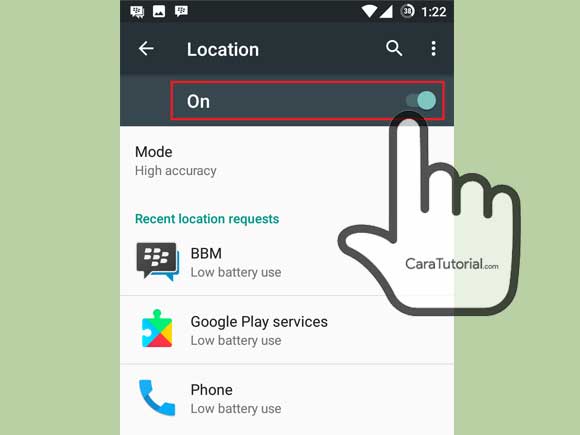 mengaktifkan lokasi smartphone android mengaktifkan lokasi smartphone android