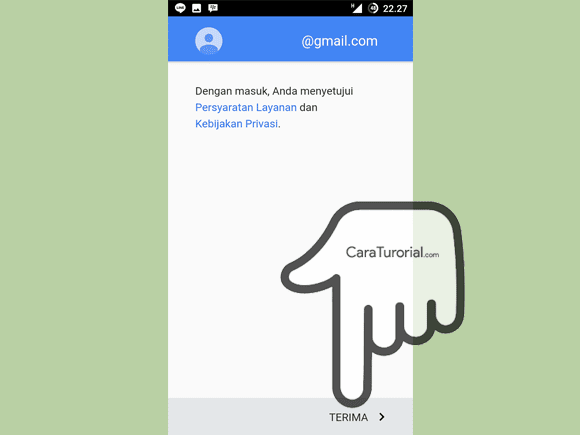 Terima persyaratan Gmail Terima persyaratan Gmail