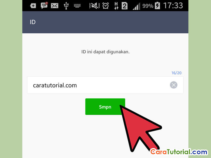 Simpan User ID LINE Messenger Simpan User ID LINE Messenger