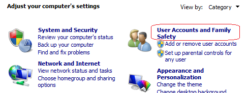 Mengubah Password Windows 7 Anda