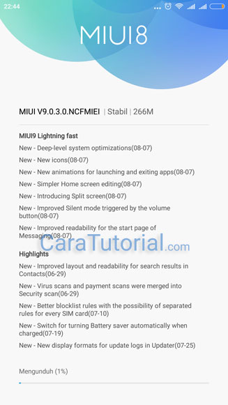 download update MIUI 9 download update MIUI 9