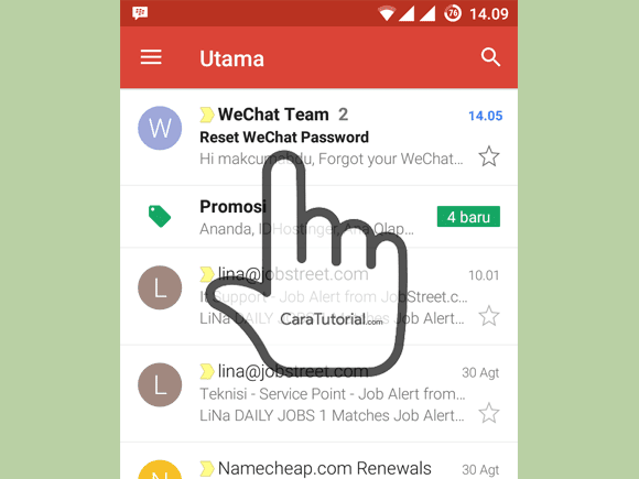 pesan masuk dari wechat ke gmail pesan masuk dari wechat ke gmail
