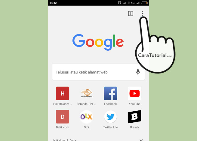 Cara Menghapus History Browsing Google Chrome Android Cara Menghapus History Browsing Google Chrome Android