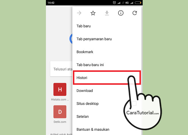 Cara Menghapus History Browsing Google Chrome Android Cara Menghapus History Browsing Google Chrome Android