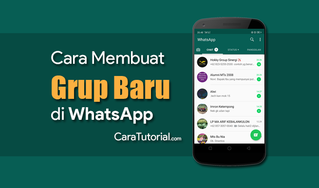Cara Membuat Grup di WhatsApp Mudah dan Cepat Cara Membuat Grup di WhatsApp Mudah dan Cepat