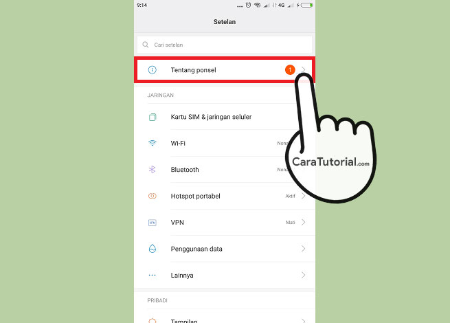 Cara Mengaktifkan Opsi Pengembang di HP Xiaomi Android Cara Mengaktifkan Opsi Pengembang di HP Xiaomi Android