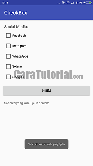 tutorial checkbox android studio example caratutorial.com tutorial checkbox android studio example caratutorial.com
