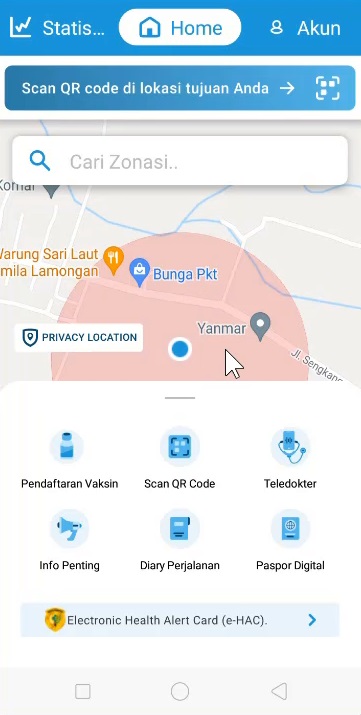 Cara Membuat Akun PeduliLindungi Terbaru