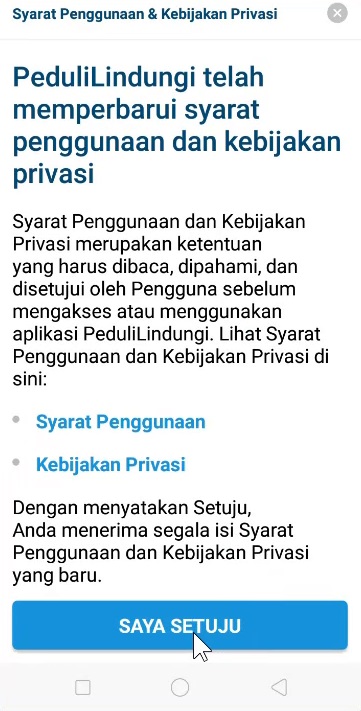 Cara Membuat Akun PeduliLindungi Terbaru