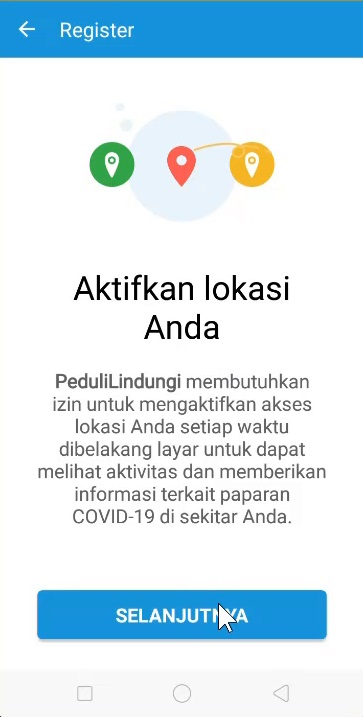 Cara Membuat Akun PeduliLindungi Terbaru