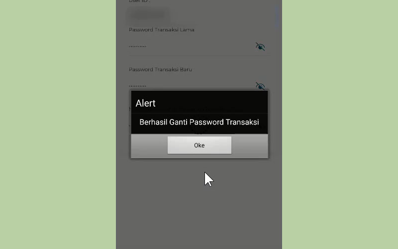 password transaksi berhasil bni mobile banking