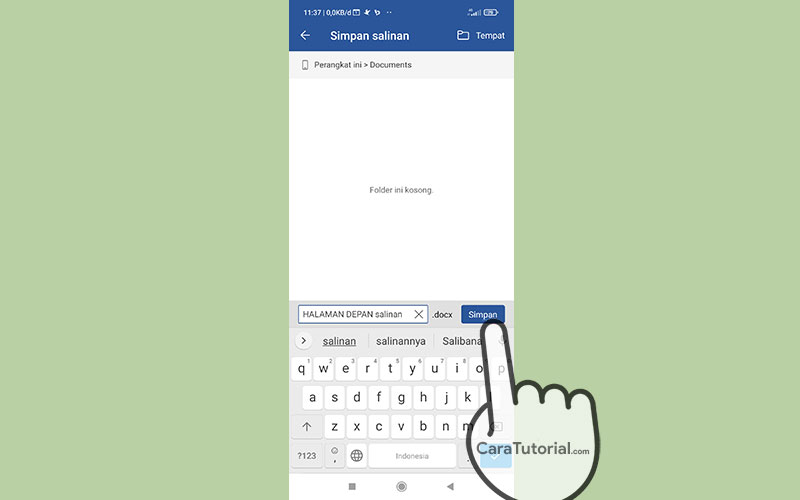 Cara Edit File PDF di HP Android