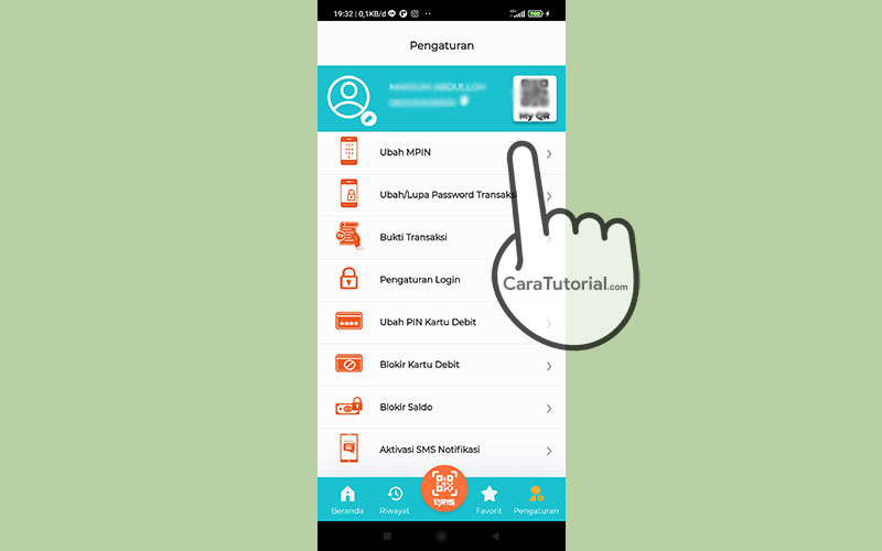 Pengaturan Aplikasi BNI Mobile Banking