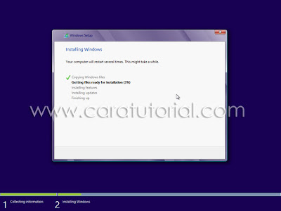 Cara Tutorial Install Windows 8