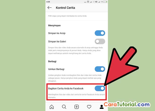 Bagikan Cerita Anda di Facebook