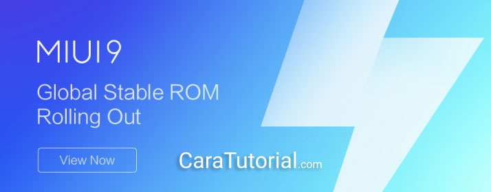 MIUI 9 Global Stable ROM MIUI 9 Global Stable ROM